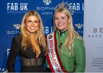 Sophie Cosmetix Collaborates with Miss England and FAB UK TOP MODEL 2025