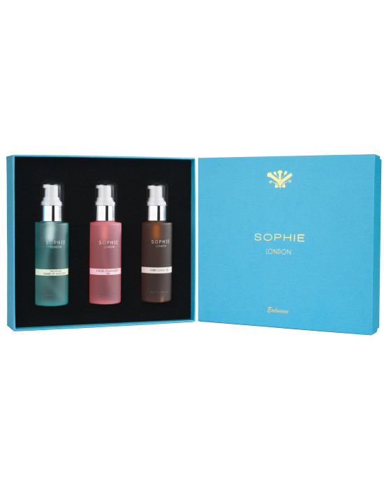 Sophie Exclusive - The Everyday Essentials - 3-Piece Face Cleansing and Hair Care Set